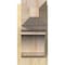 Ekena Millwork Olympic Craftsman Rough Sawn Outlooker, Douglas Fir, 8"W x 16"D x 16"H OUT08X16X16OLY04RDF - alternate 2